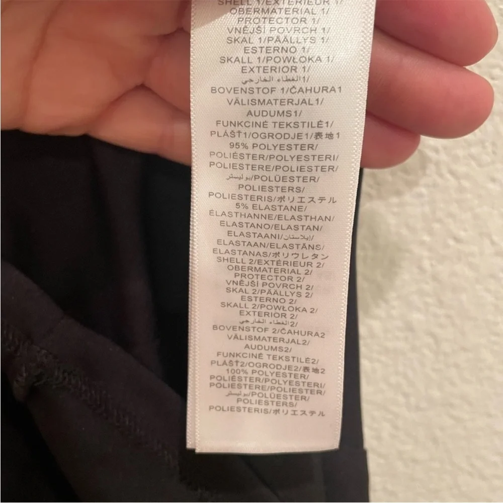 Adrianna Papell Black Chiffon & Crepe Sheath Dress Size 10 NWT - Picture 9 of 9